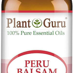 Peru Balsam Essential Oil 100% Pure Natural Therapeutic Grade, Myroxylon Balsamum, Bulk Wholesale For Skin, Soap, Candle and Diffuser 30 ml. / 1 fl oz.