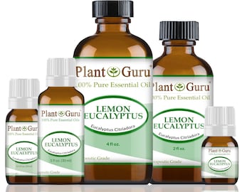 Lemon Eucalyptus Essential Oil 100% Pure Natural Therapeutic Grade Eucalyptus Citriodora, Bulk Wholesale For Skin, Soap, Candle and Diffuser