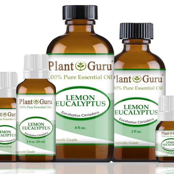 Lemon Eucalyptus Essential Oil 100% Pure Natural Therapeutic Grade Eucalyptus Citriodora, Bulk Wholesale For Skin, Soap, Candle and Diffuser