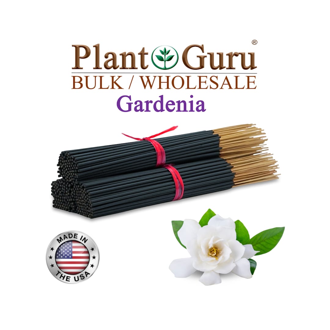 GARDENIA Incense Sticks 11 Hand Dipped in Premium Fragrance Oils Bulk