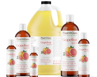 Grapefruit Seed Oil Cold Pressed 100% Pure Natural Carrier Extract Liquid
