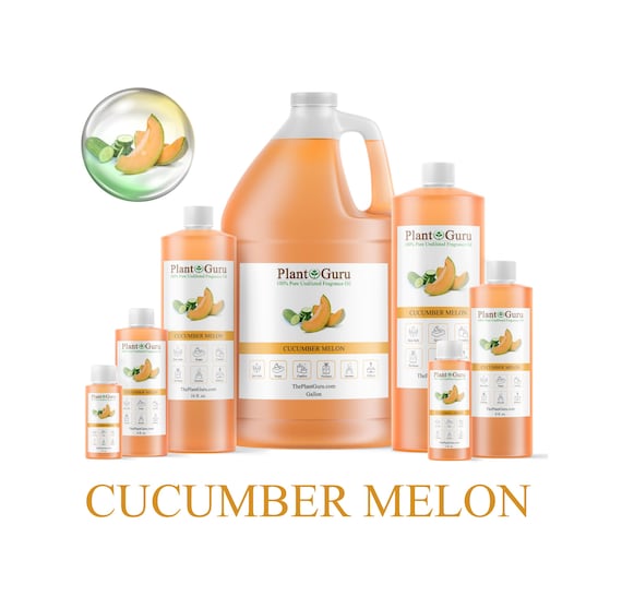 Cucumber Melon Fragrance Oil Scented Oils For Body Butter, Candle Making, Soap Making, Perfume and Diffuser. Bulk Wholesale