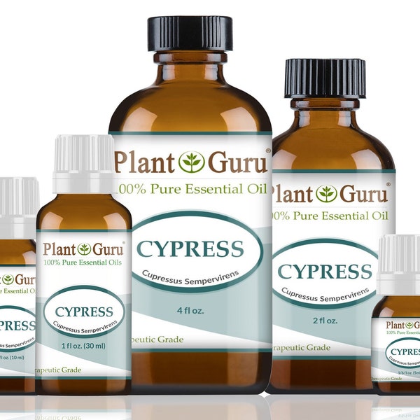 Cypress Essential Oil 100% Pure Natural Therapeutic Grade, Cupressus Sempervirens, Bulk Wholesale For Skin, Soap making, Candle & Diffuser
