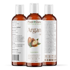 Argan Oil Morocco 100% Pure Natural Cold Pressed Unrefined Virgin For Hair, Skin image 5