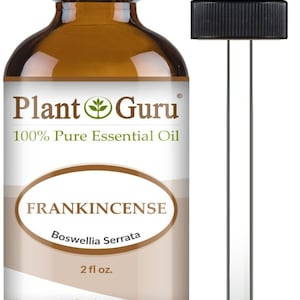 Frankincense Essential Oil 100% Pure Natural Therapeutic Grade, Boswellia Serrata, Bulk Wholesale For Skin, Soap, Candle and Diffuser 2 oz. Bulk