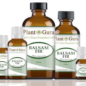 Balsam Fir Needle Essential Oil 100% Pure Natural Therapeutic Grade, Abies Balsamea, Bulk Wholesale Available