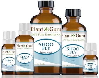 Shoo Fly Essential Oil Blend 100% Pure Natural Undiluted Therapeutic Grade.