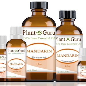 Mandarin Essential Oil 100% Pure Natural Therapeutic Grade, Citrus Reticulata, Bulk Wholesale Available For Skin, Soap, Candle and Diffuser