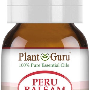 Peru Balsam Essential Oil 100% Pure Natural Therapeutic Grade, Myroxylon Balsamum, Bulk Wholesale For Skin, Soap, Candle and Diffuser 5 ml. / .17 fl oz.