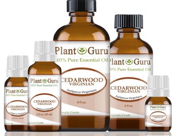 Cedarwood Virginia Essential Oil 100% Pure Natural Therapeutic Grade Juniperus Virginiana Bulk Wholesale For Skin, Soap, Candle and Diffuser