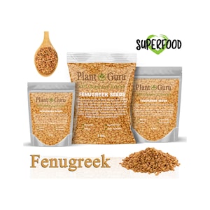 Fenugreek Seeds Non-GMO Organic Trigonella Foenum Graecum Whole Methi Seed Bulk