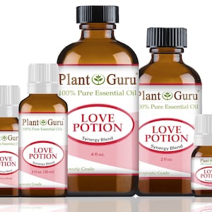 Love Potion Essential Oil Blend 100% Pure, Undiluted, Therapeutic Grade. Best Aromatherapy Oils