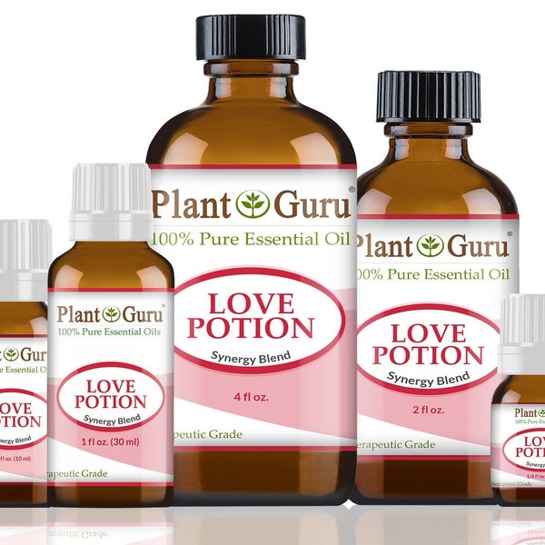 Love Potion Essential Oil Blend 100% Pure, Undiluted, Therapeutic Grade. Best Aromatherapy Oils