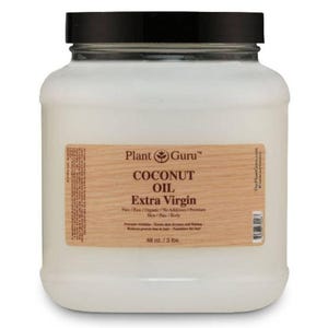 Coconut Oil Extra Virgin Body Butter 100% Pure Raw Natural Cold Pressed. Skin, Hair, Nail Moisturizer, DIY Creams, Balms, Lotions, Soaps.