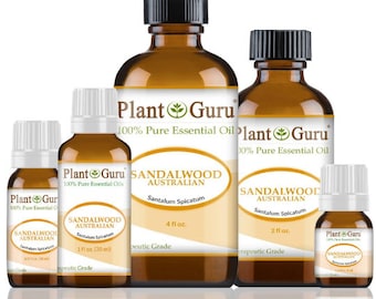 Sandalwood Australian Essential Oil 100% Pure Natural Therapeutic Grade Santalum Spicatum Bulk Wholesale For Skin, Soap, Candle and Diffuser