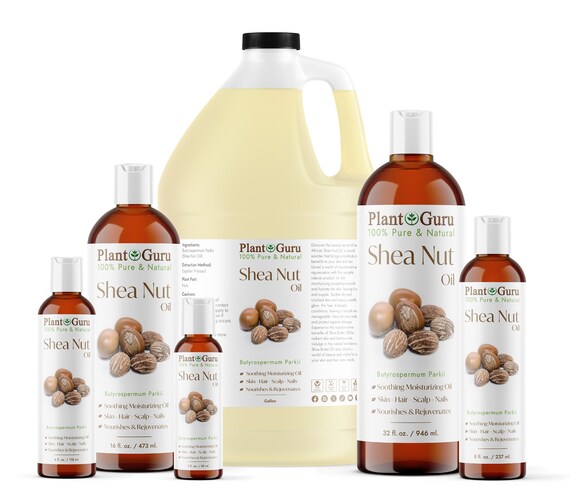 African Shea Nut Butter Oil 100% Pure Natural Raw Unrefined, Moisturizer For Skin, Face And Hair