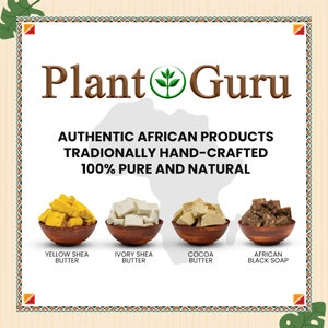 Raw African Black Soap Bar 100% Pure Natural Organic Unrefined From Ghana. For Skin and Face. Bulk Wholesale ALL SIZES Bild 8