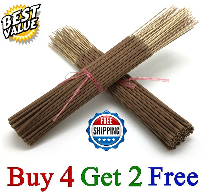 100 Incense Sticks BUY 4 GET 2 FREE Bulk Wholesale Pack Hand Etsy