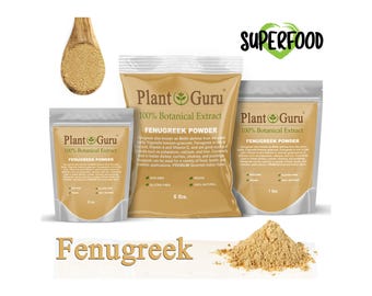 Fenugreek Seed Powder Non-GMO Organic Trigonella Foenum Graecum Bulk Methi