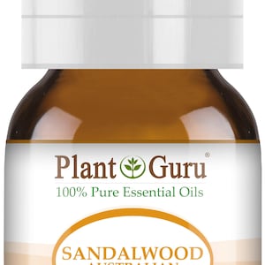 Sandalwood Australian Essential Oil 100% Pure Natural Therapeutic Grade Santalum Spicatum Bulk Wholesale For Skin, Soap, Candle and Diffuser 5 ml. / .17 fl oz.