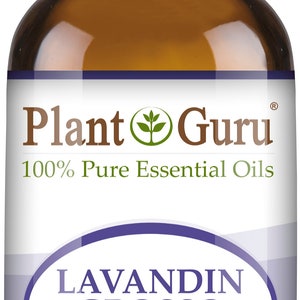 Lavandin Grosso Essential Oil 100% Pure Natural Therapeutic Grade, Lavandula Hybrida Medicus, Bulk For Skin, Soap, Candle and Diffuser image 4