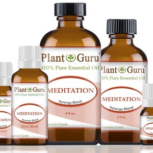 Meditation Essential Oil Blend 100% Pure Therapeutic Grade Great for Aromatherapy, Yoga, Concentration and Centering.