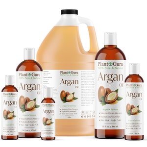 Argan Oil Morocco 100% Pure Natural Cold Pressed Unrefined Virgin For Hair, Skin image 1