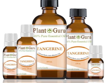 Tangerine Essential Oil 100% Pure Natural Therapeutic Grade, Citrus Reticulata, Bulk Wholesale Available