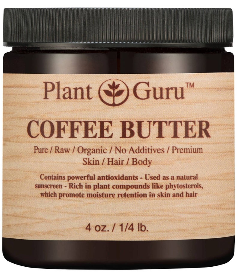 Coffee Body Butter 100 Pure Raw Fresh Natural Cold Pressed. Etsy
