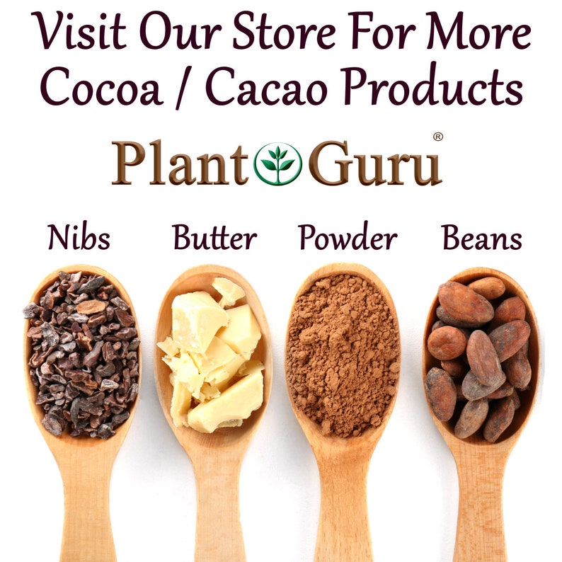 Raw Cocoa Butter 100 Pure Natural Unrefined Cacao FOOD GRADE Etsy