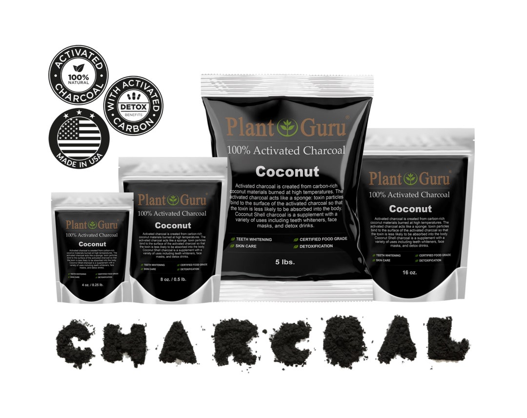 100g Activated Charcoal Powder 100% Pure Food Grade Natural Coconut Shells