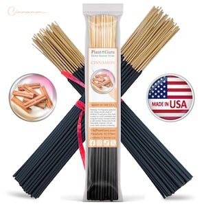 CINNAMON Incense Sticks 11" Handmade Hand Dipped Bulk Wholesale