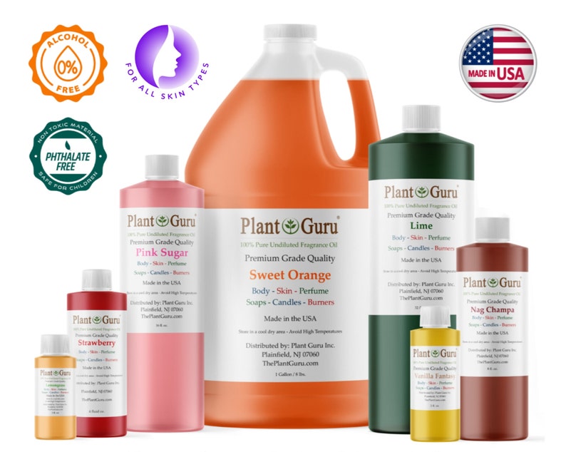 Fragrance Oil HALF GALLON 4 Lbs. Bulk Wholesale Scented Oils Etsy