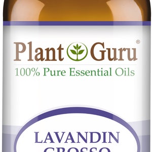 Lavandin Grosso Essential Oil 100% Pure Natural Therapeutic Grade, Lavandula Hybrida Medicus, Bulk For Skin, Soap, Candle and Diffuser image 5