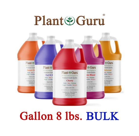 Fragrance Oil GALLON 8 Lbs. Bulk Wholesale Scented Oils for Body