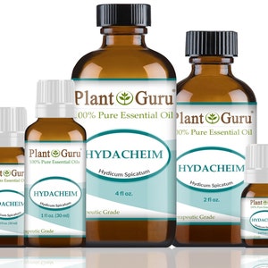 Hydacheim Essential Oil 100% Pure Natural Therapeutic Grade, Hydicum Spicatum, Bulk Wholesale For Skin, Soap, Candle and Diffuser