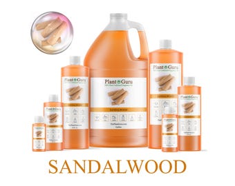 Sandalwood "Arabian" Fragrance Oil Scented Oils For Body Butter, Candle Making, Soap Making, Perfume and Diffuser. Bulk Wholesale
