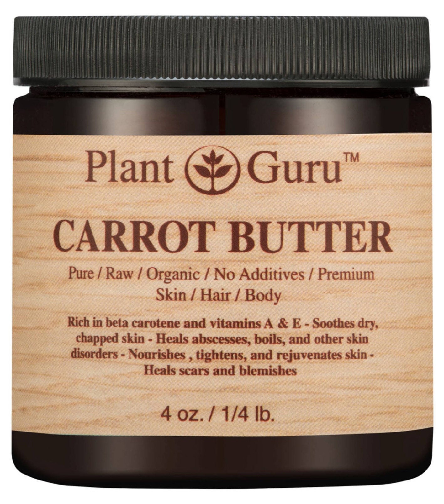 Carrot Body Butter 100 Pure Raw Fresh Natural Cold Pressed. Etsy