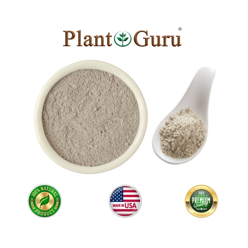 Bentonite Clay Powder Food Grade 100% Pure Natural Montmorillonite Indian Healing Clay image 1