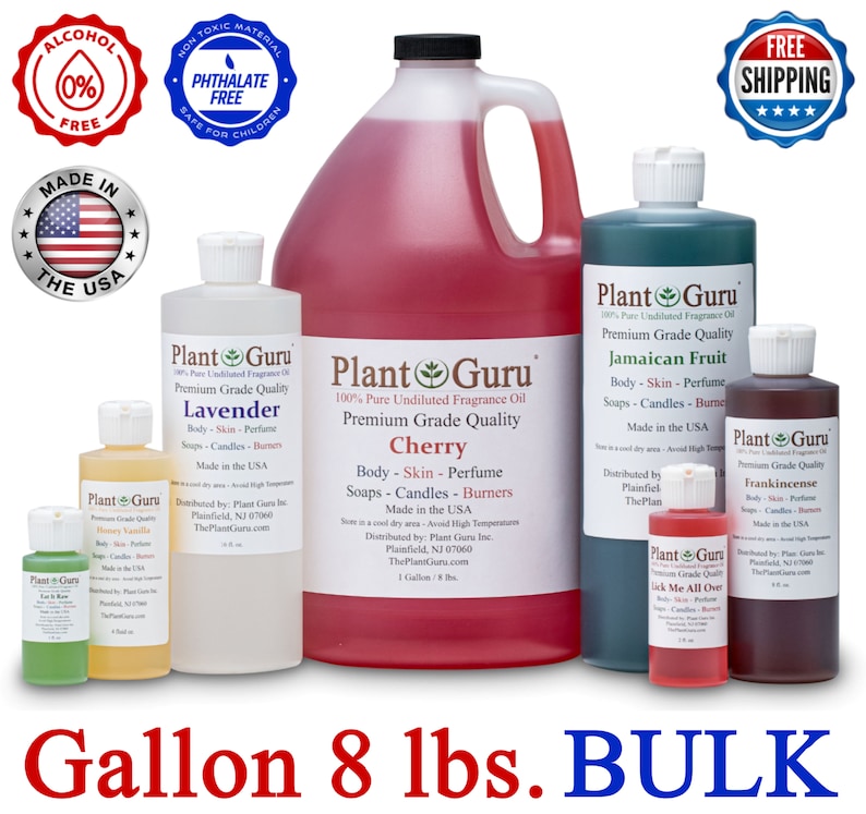 Fragrance Oil GALLON Bulk Wholesale Scented Oils for Body Etsy