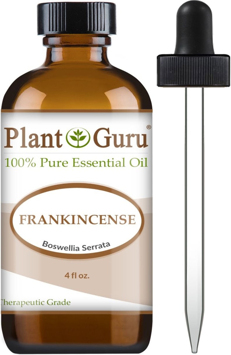 Frankincense Essential Oil 100% Pure Natural Therapeutic Grade, Boswellia Serrata, Bulk Wholesale For Skin, Soap, Candle and Diffuser 4 oz. Bulk