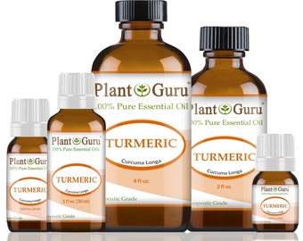Turmeric Essential Oil 100% Pure Natural Therapeutic Grade, Curcuma Longa, Bulk Wholesale Available For Skin, Soap, Candle and Diffuser