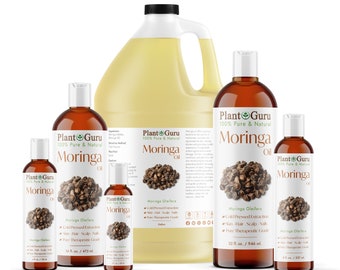 Moringa Oleifera Seed Oil Cold Pressed 100% Pure Natural Carrier