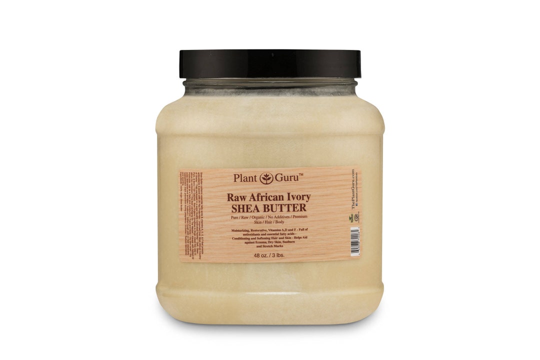 Premium Nature Organic Shea Butter - Pure & Raw Virgin Unrefined Body  Butter - Dry Skin Care, Scar & Stretch Mark Cream, 16 oz