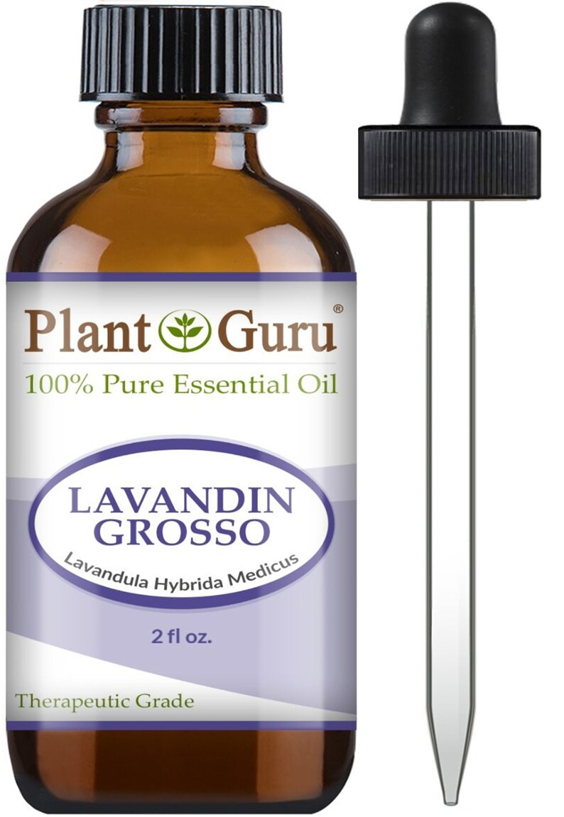 Lavandin Grosso Essential Oil 100% Pure Natural Therapeutic Grade, Lavandula Hybrida Medicus, Bulk For Skin, Soap, Candle and Diffuser image 6