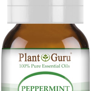 Peppermint Essential Oil 100% Pure Natural Therapeutic Grade, Mentha Piperita, Bulk Wholesale Available For Skin, Soap, Candle and Diffuser 5 ml. / .17 fl oz.