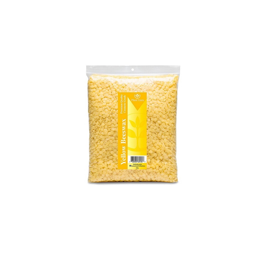 Yellow Beeswax Pellets, 100% Pure Organic Natural for DIY Soap, Creams ...