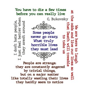 Embroidery Machine Quote, Embroidery Machine Buckovsky Quote, ITH Quote