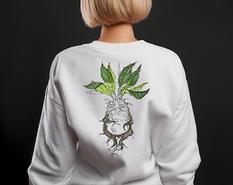 Embroidery Machine Mandrake Pattern, ITH Wizard Mandrake, ITH Mandragora