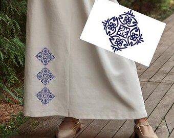 Embroidery machine Tribal Design, ITH Ethnic Design, Mandala pattern, Hmong tribe design